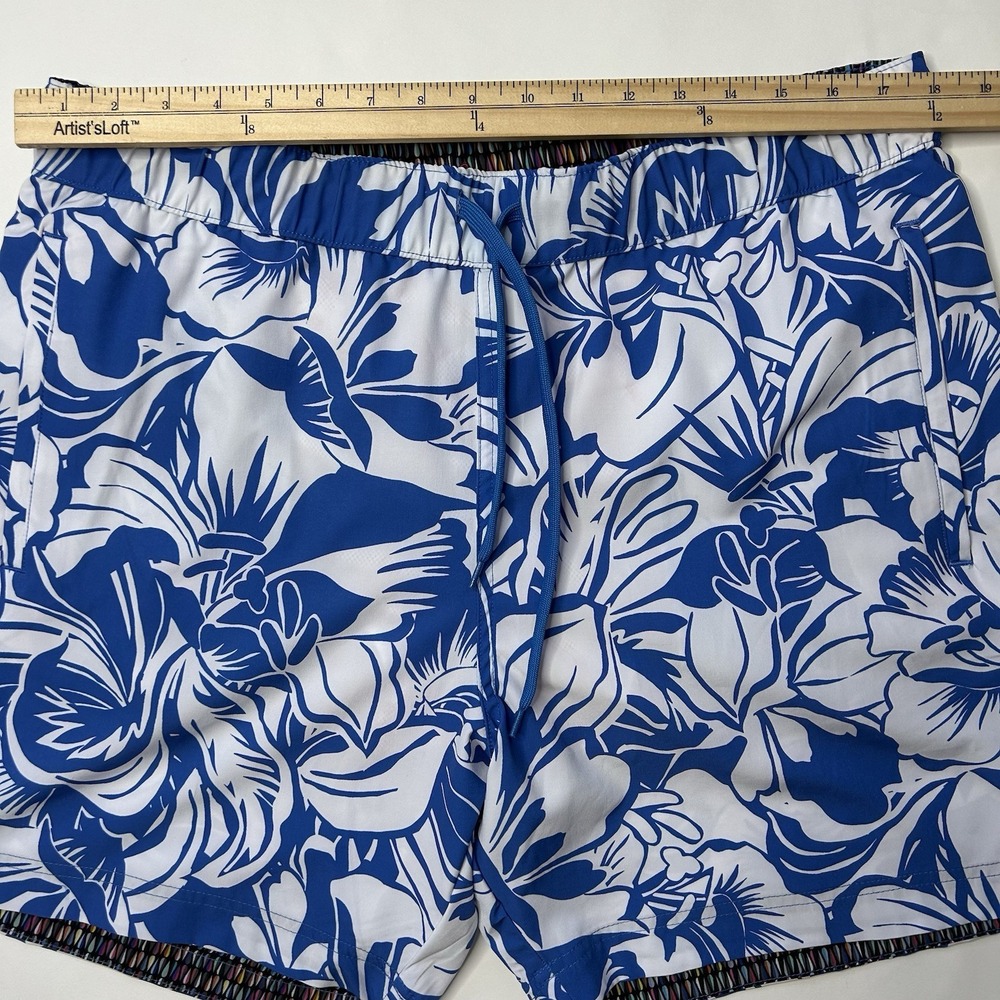 Robert Graham Shorts Swim Men's XXL Trunks Tropical Hula Girl Mesh Lined - Picture 4 of 6